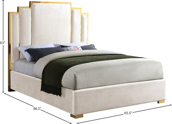 Mercer41 Amaia Upholstered Platform Bed Reviews Wayfair